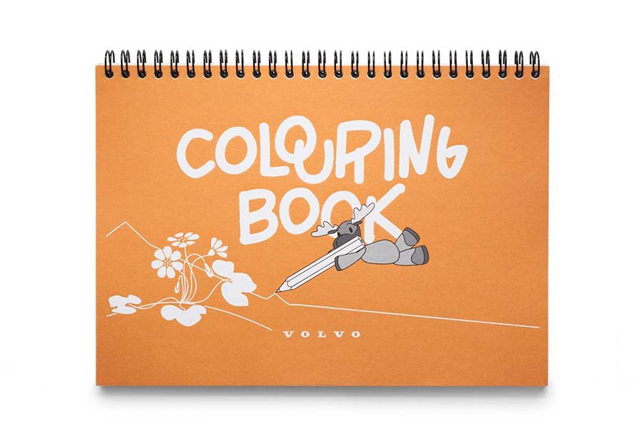 Volvo zomer - Kleurboek