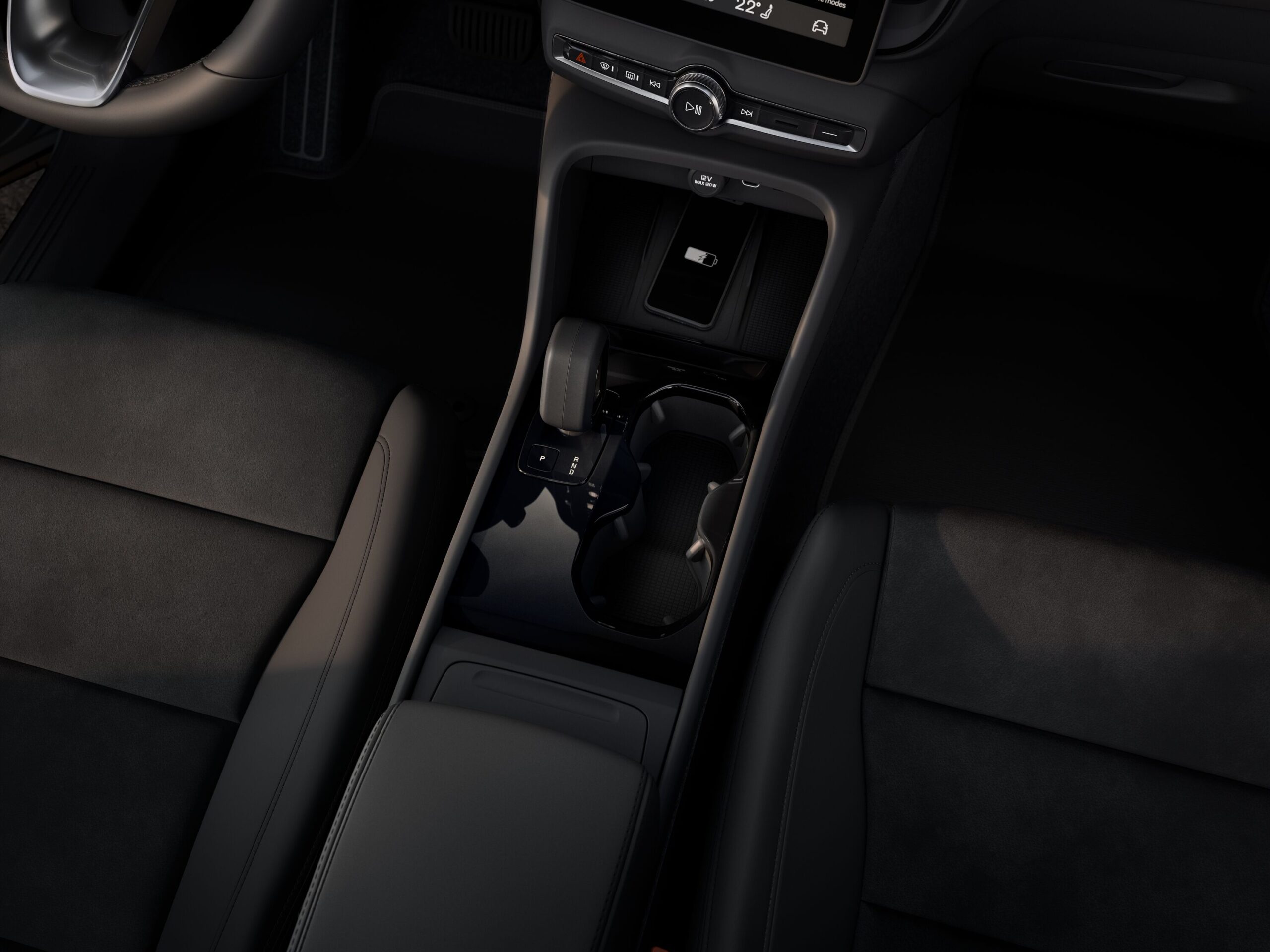 Elektrisch Volvo XC40 Recharge Pure electric draadloze oplader