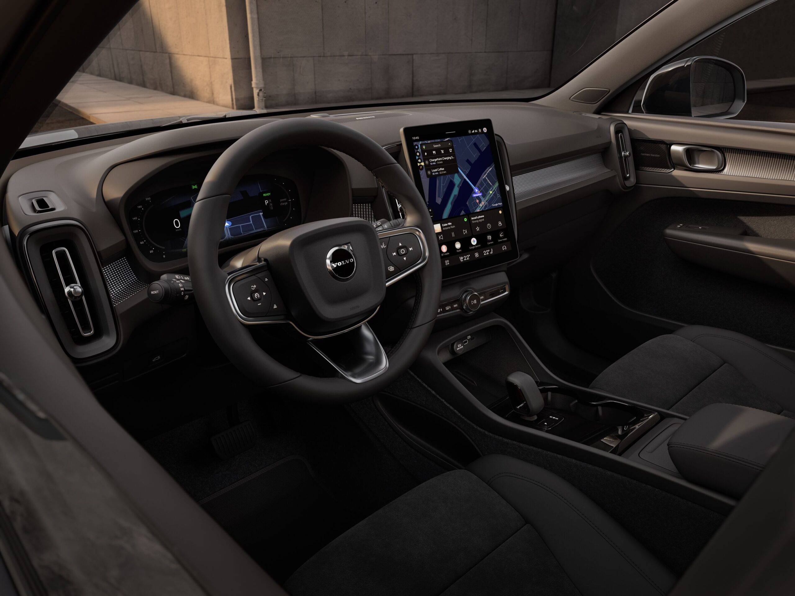 Elektrisch Volvo XC40 Recharge Pure electric interieur