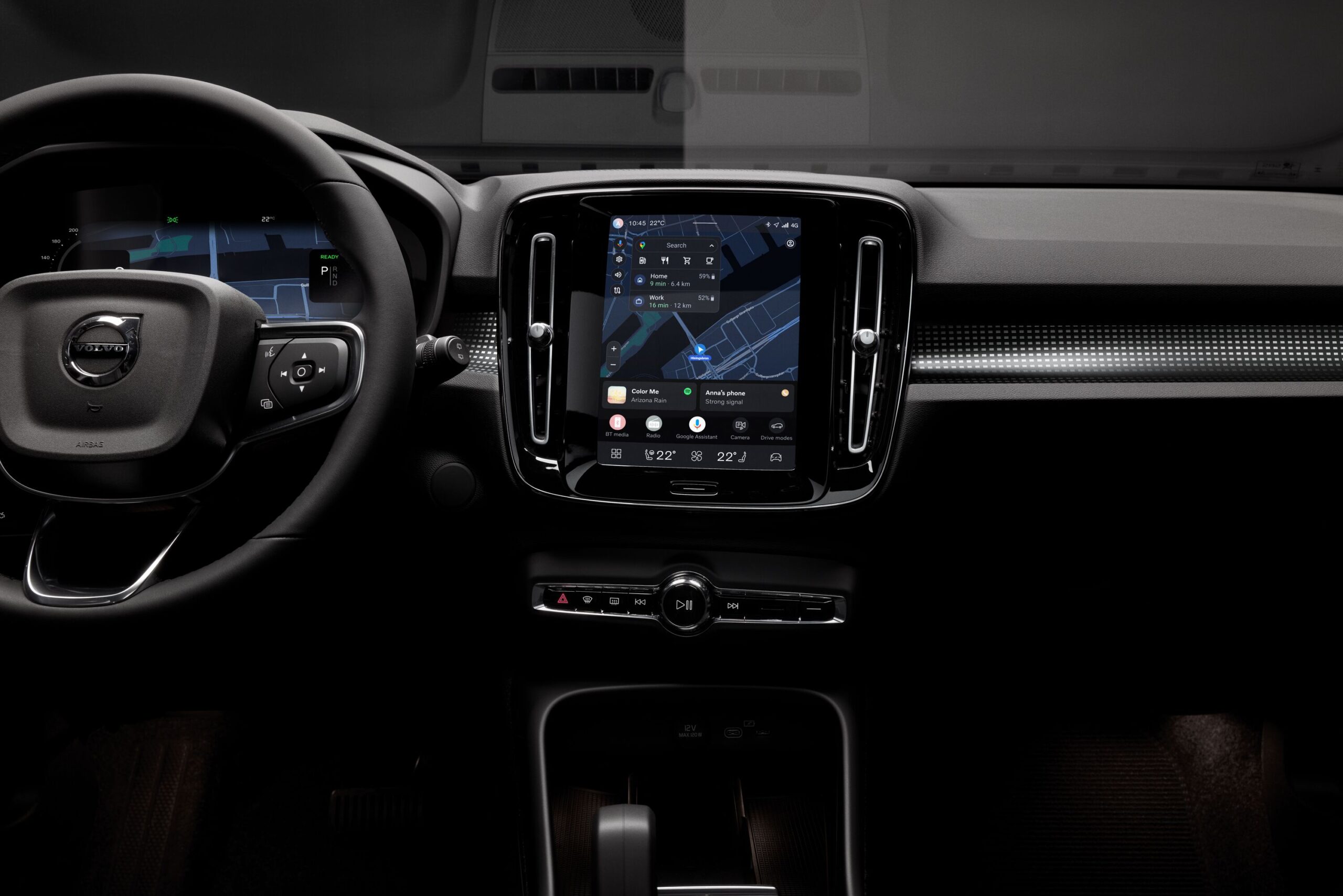 Volvo EX40 Business Edition Uitgebreide infotainment