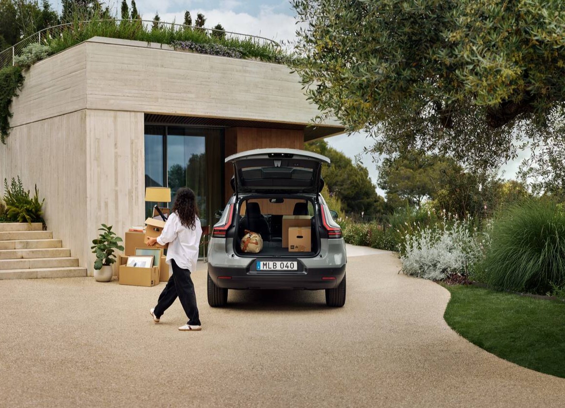 Elektrisch Volvo XC40 Recharge Pure electric bagageruimte