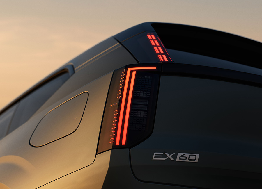 Volvo EX60 Ruimte in elke lijn