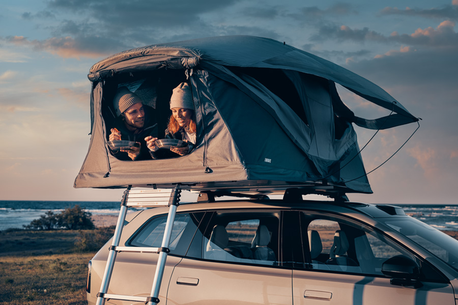 Volvo zomer- Daktent