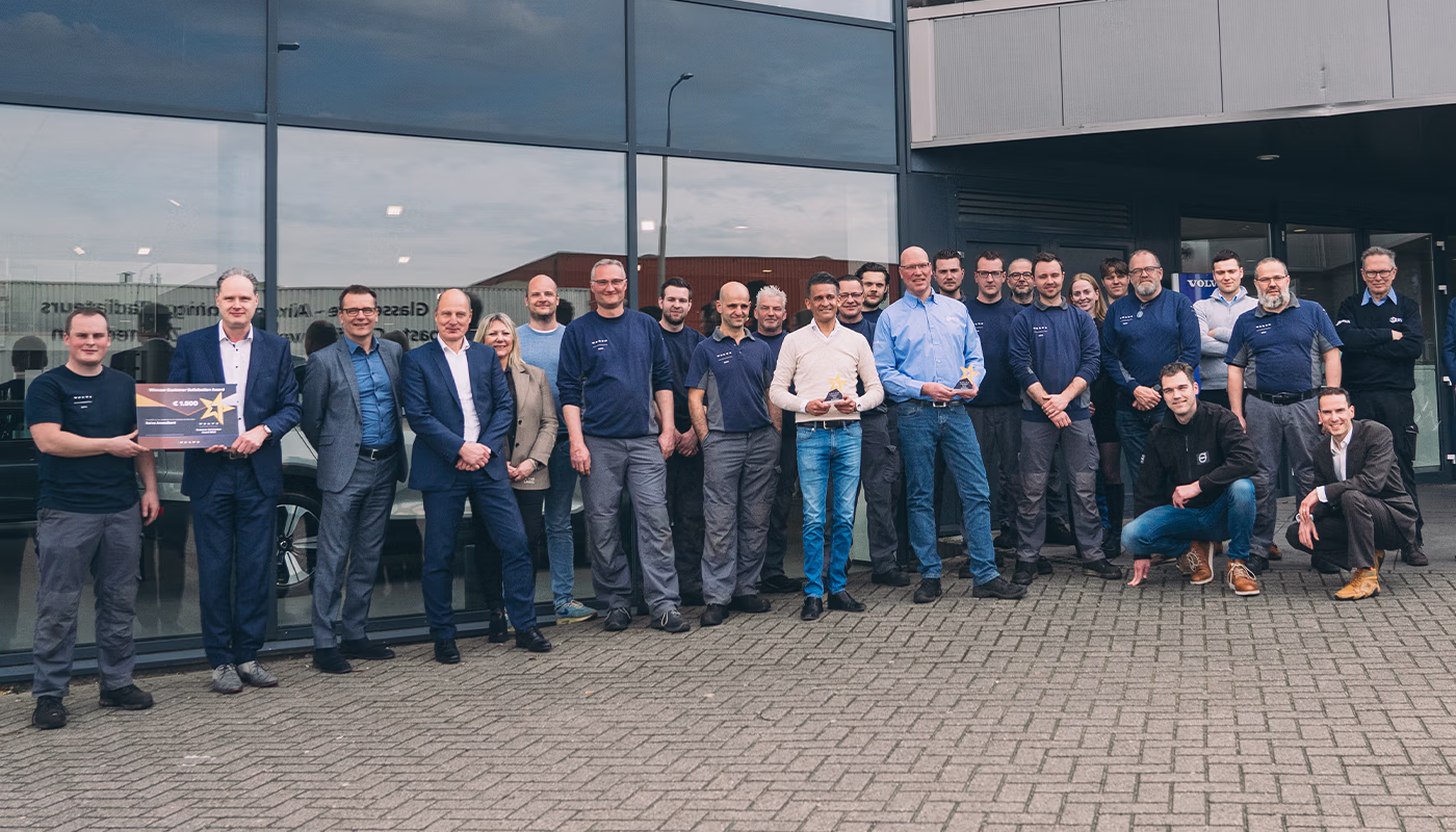 Het Serva Volvo-team van Amersfoort